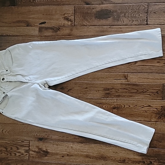 Vintage Express Jeans in Cream with hints of brown - Picture 1 of 6